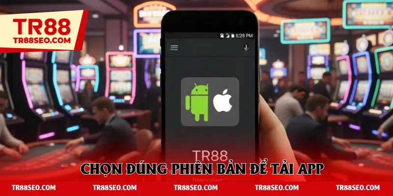 Chọn đúng phiên bản để tải app